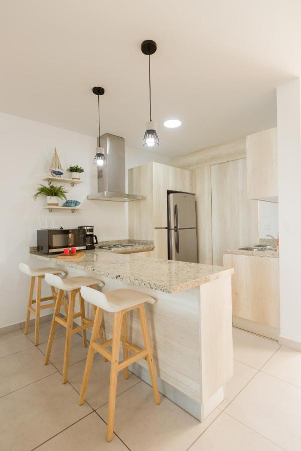 Apartamento Departamento NUEVO equipado completo!! Mazatlán Exterior foto